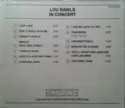 CD - Lou Rawls - In Concert