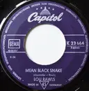 7inch Vinyl Single - Lou Rawls - Mean Black Snake / Walking Proud