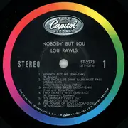LP - Lou Rawls - Nobody But Lou