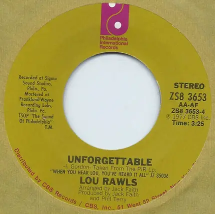 Lou Rawls - There Will Be Love