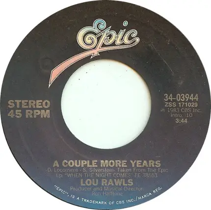 Lou Rawls - Upside Down