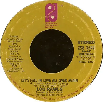 Lou Rawls - You'll Never Find Another Love Like Mine