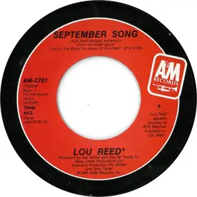 Lou Reed - September Song