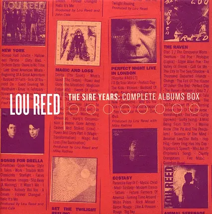 Lou Reed - The Sire Years: The Complete Albums Box