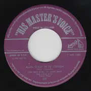 7inch Vinyl Single - Lou Van Burg En Leny Smit - Alles Staat In de Sterren / Ik Zou Jou Zo Graag Verwennen - promo