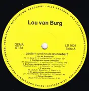 LP - Lou Van Burg - Lou...gestern und heute wunnebar!