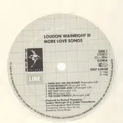 LP - Loudon Wainwright III - More Love Songs - WHITE VINYL