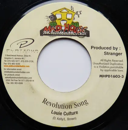 Louie Culture - Revolution Song