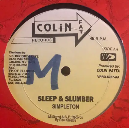 Louie Culture / Simpleton - Don't Get Weary / Sleep & Slumber