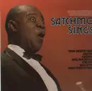 LP - Louis Armstrong And His Orchestra - Satchmo Sings