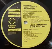 LP - Louis Armstrong And His All-Stars , Louis Armstrong & The Dukes Of Dixieland - The Best Of Louis Armstrong With The All Stars & The Dukes Of Dixieland