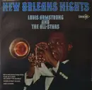 LP - Louis Armstrong And The All-Stars - New Orleans Nights