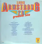 LP - Louis Armstrong - 20 Greatest Hits - Volume 2