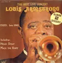 Double LP - Louis Armstrong - The Best Live Concert, Paris June 1965