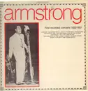 LP - Louis Armstrong - First Recorded Concerts 1932/1933