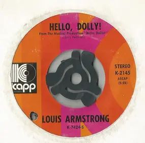 Louis Armstrong - Hello, Dolly! / That's All I Want The World To Remember Me By