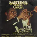 Double LP - Louis Armstrong - Satchmo Live In Concert