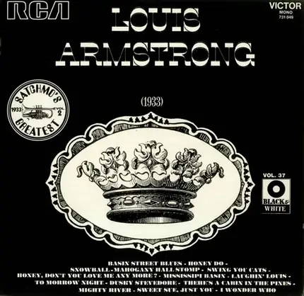 Louis Armstrong - Satchmo's Greatest Vol. 2 (1933)