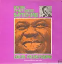 LP - Louis Armstrong - Swing That Music, Satchmo - alternate cover