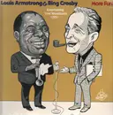 LP - Louis Armstrong, Bing Crosby - Entertaining 'Live' Broadcasts 1951