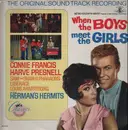LP - Louis Armstrong, Herman's Hermits, Connie Francis - When The Boys Meet The Girls