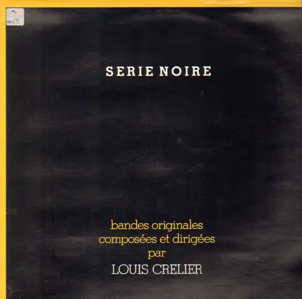 Louis Crelier - Serie Noire