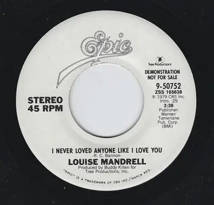 Louise Mandrell - I Never Loved Anyone Like I Love You