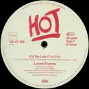12'' - Louise Thomas - It's Too Late