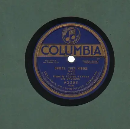 Louise, Ferera, Greenus - Smiles, Then Kisses/ Hawaiian Echoes