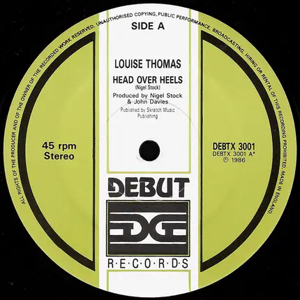 Louise Thomas - Head Over Heels