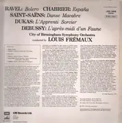 LP - Louis Frémaux, Birgmingham Symphony Orchestra - Bolero, The Sorcerer's Apprentice,.. - Quadraphonic