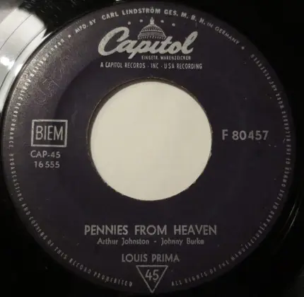 Louis Prima - Angelina
