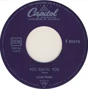 7'' - Louis Prima & Keely Smith , Sam Butera And The Witnesses - Hey, Boy! Hey, Girl / You Rascal You