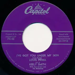 Louis Prima - I've Got You Under My Skin / Don't Take Your Love From Me