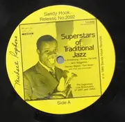 LP - Louis Armstrong , Bobby Hackett , Jack Teagarden , Peanuts Hucko , Jack Lesberg , Ernie Caceres , D - Superstars Of Traditional Jazz: The Legendary Live Broadcasts Of 1947 And 1948