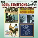 Double CD - Louis Armstrong , Duke Ellington , Oscar Peterson - Three Classic Albums Plus