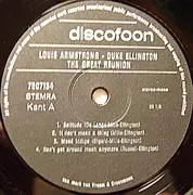 LP - Louis Armstrong , Duke Ellington - The Great Reunion !