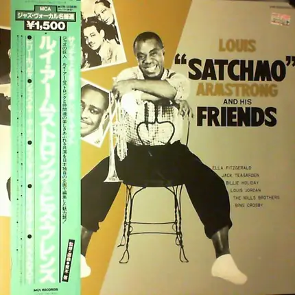 Louis Armstrong , Ella Fitzgerald , Jack Teagarden , Billie Holiday , Louis Jordan , The Mills Brot - Louis "Satchmo" Armstrong And His Friends