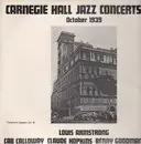 LP - Louis Armstrong / Cab Calloway / Claude Hopkins / Benny Goodman - Carnegie Hall Jazz Concerts October 1939