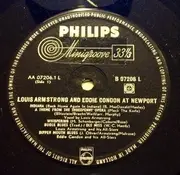 LP - Louis Armstrong And Eddie Condon - At Newport