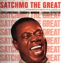 LP - Louis Armstrong And Edward R. Murrow With Leonard Bernstein - Satchmo The Great - Inlay
