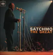 LP - Louis Armstrong And Edward R. Murrow With Leonard Bernstein - Satchmo The Great