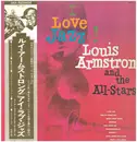 LP - Louis Armstrong And His All-Stars - I Love Jazz! - + OBI