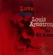 LP - Louis Armstrong And His All-Stars - I Love Jazz! - Mono