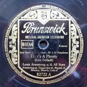 Louis Armstrong - That's A Plenty / Lover