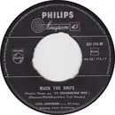 7inch Vinyl Single - Louis Armstrong And His All-Stars - Mack The Knife / Back O'Town Blues