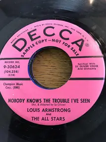 Louis Armstrong - Nobody Knows The Trouble I've Seen