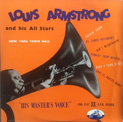 Louis Armstrong And His All-Stars - New York Town Hall