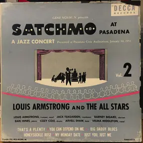 Louis Armstrong - Satchmo At Pasadena Vol. 2