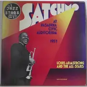 LP - Louis Armstrong And His All-Stars - Satchmo At Pasadena Civic Auditorium 1951